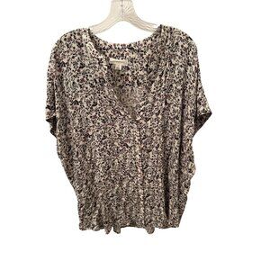 Nordstrom Treasure and Bond women's floral shirt size 3xl